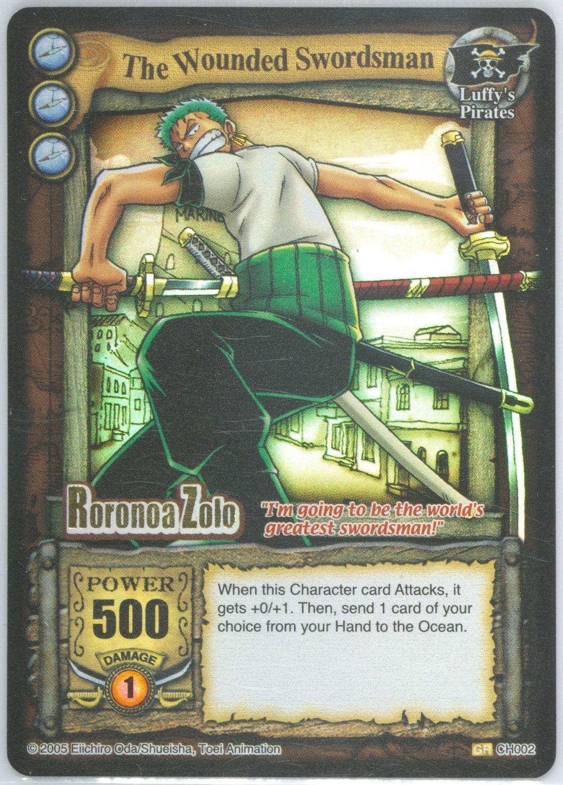 The Wounded Swordsman CH002, from The Quest Begins