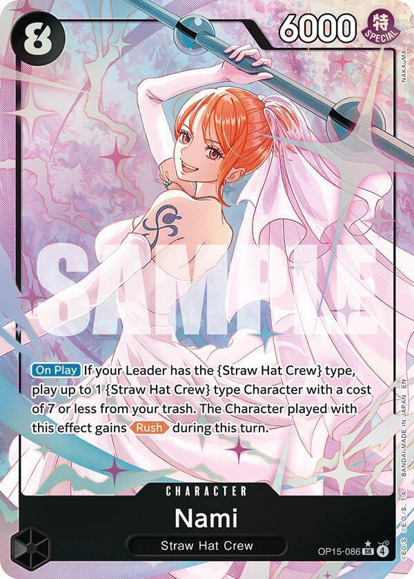Nami [Alternate Art] OP15-086, from Adventure on Kami's Island