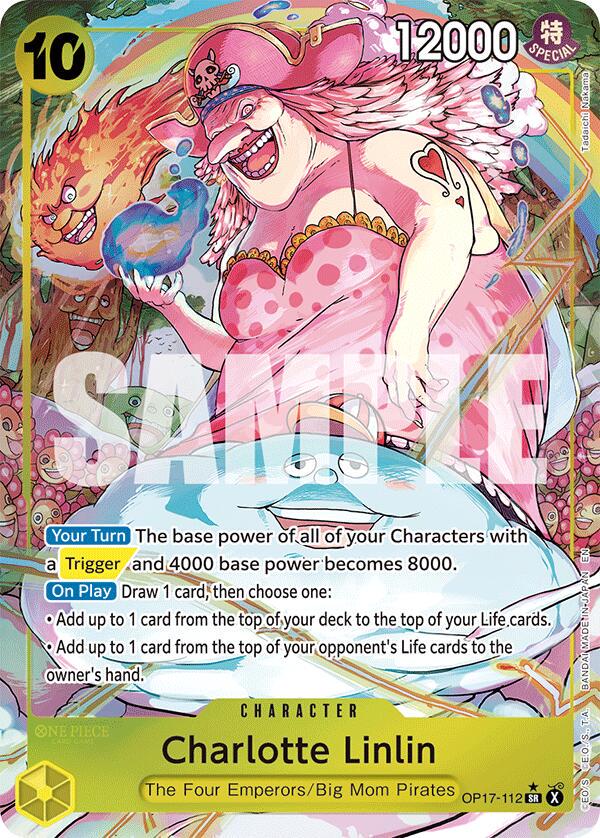 Charlotte Linlin [Alternate Art] OP17-112, from World's Strongest Warriors