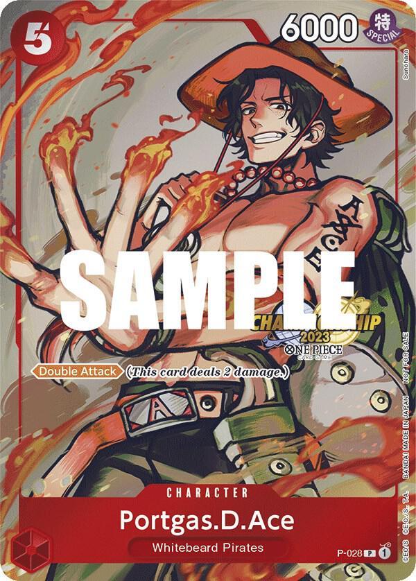 Portgas.D.Ace [Championship 2023] P-028, from Promo