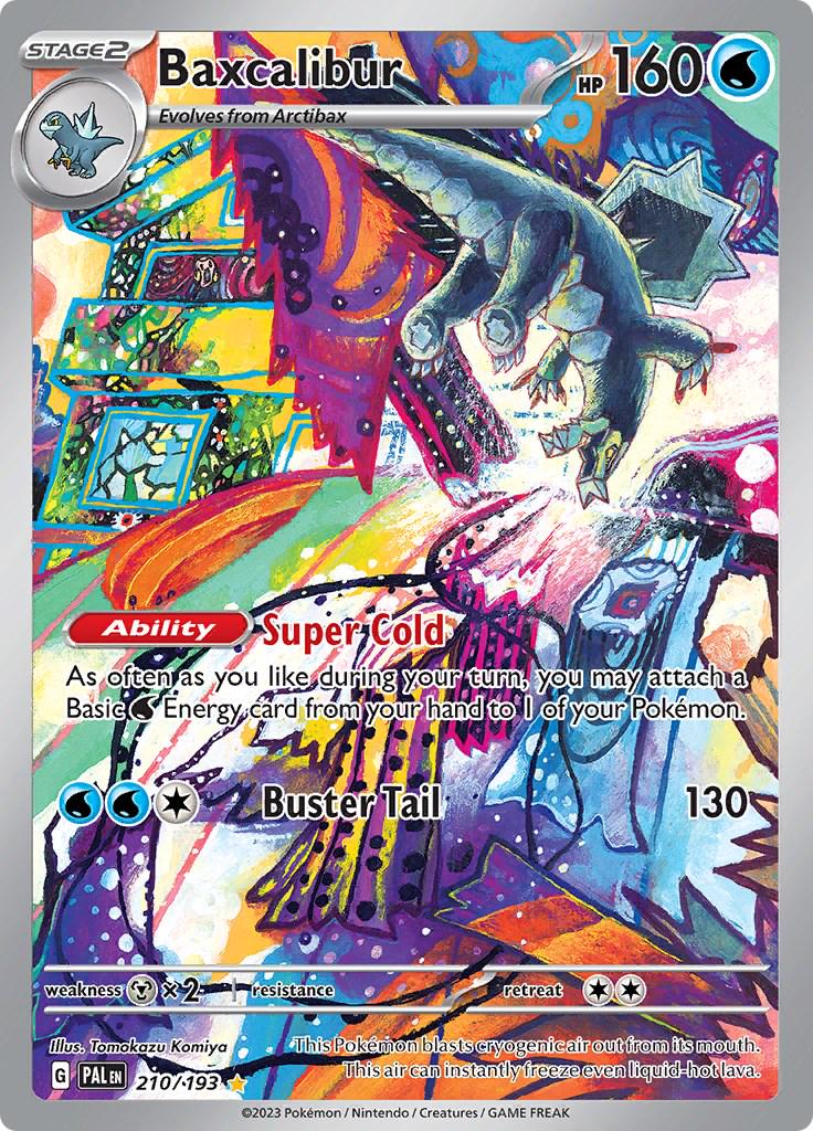 Baxcalibur 210/193, English, Paldea Evolved